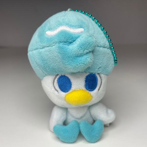 Pokemon Center Dolls Quaxly Plush Keychain 4” Mini Stuffed Toy - Picture 1 of 9